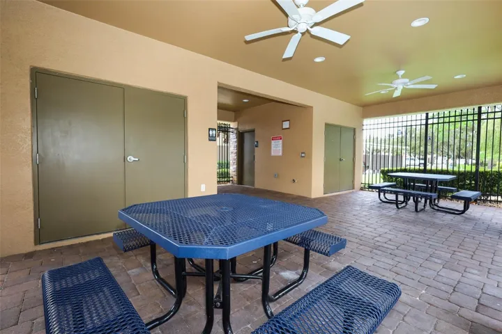 Pool and play area