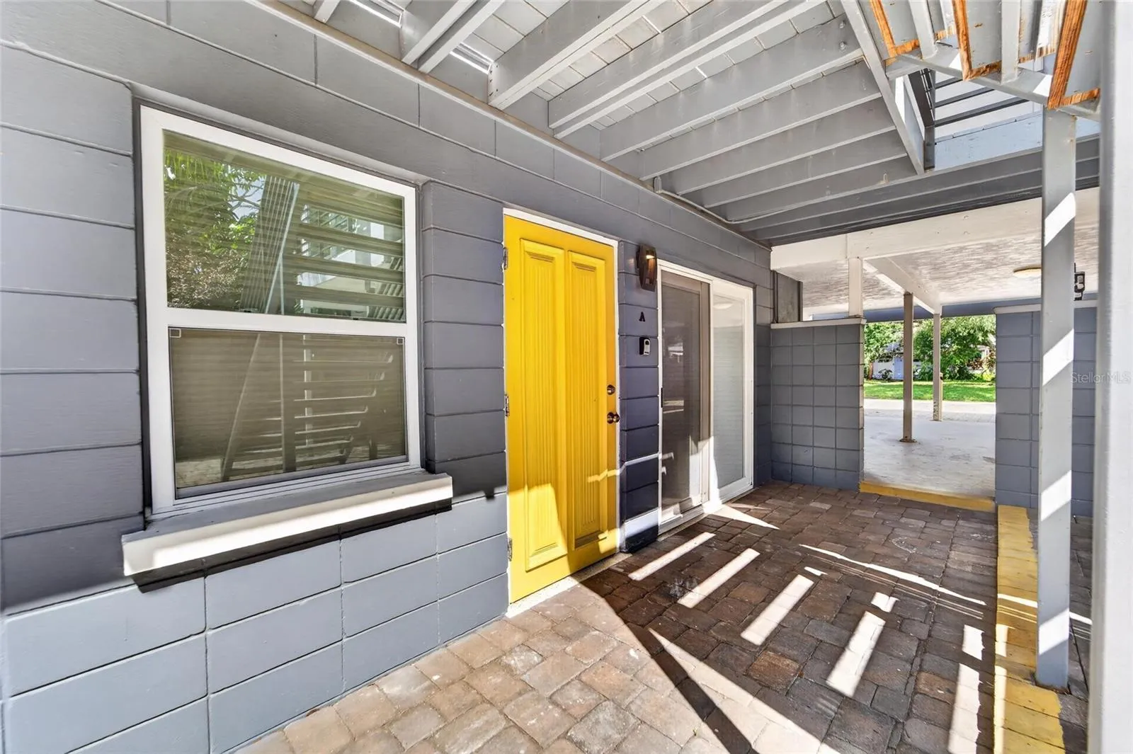 Entrance to Unit A-downstairs