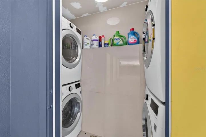 Shared laundry-room with Full Size washers/dryers