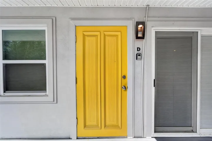 Entrance to Unit D