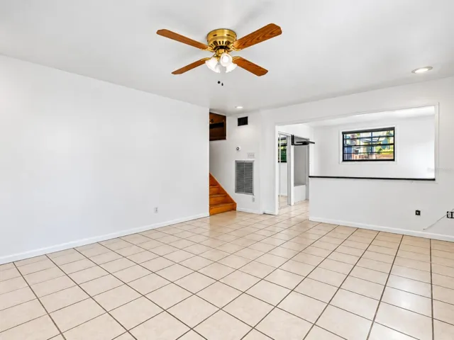 Lower-level flex space