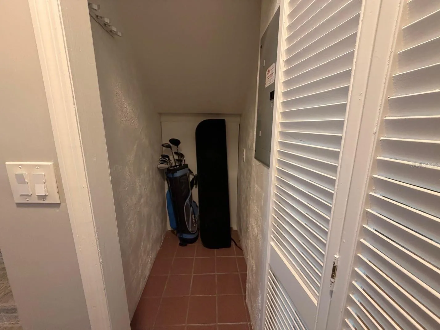 Downstairs Storage Closet