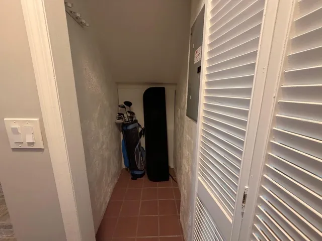 Downstairs Storage Closet