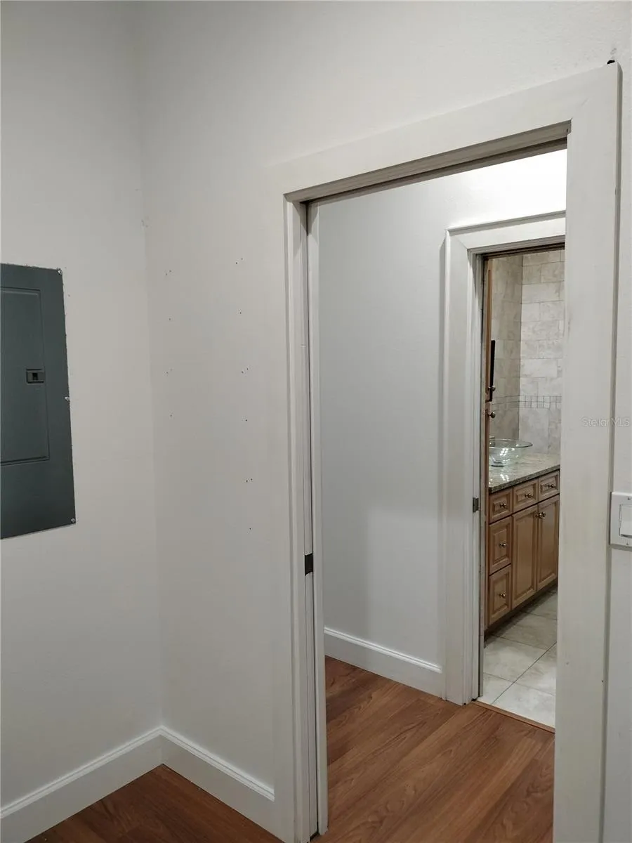 Home Theater closet