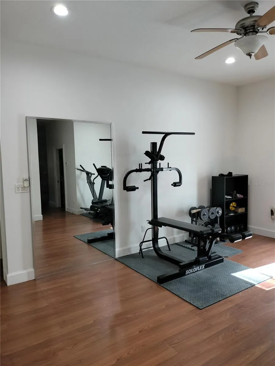 Gym/Flex Room  13'6" x 18'5"