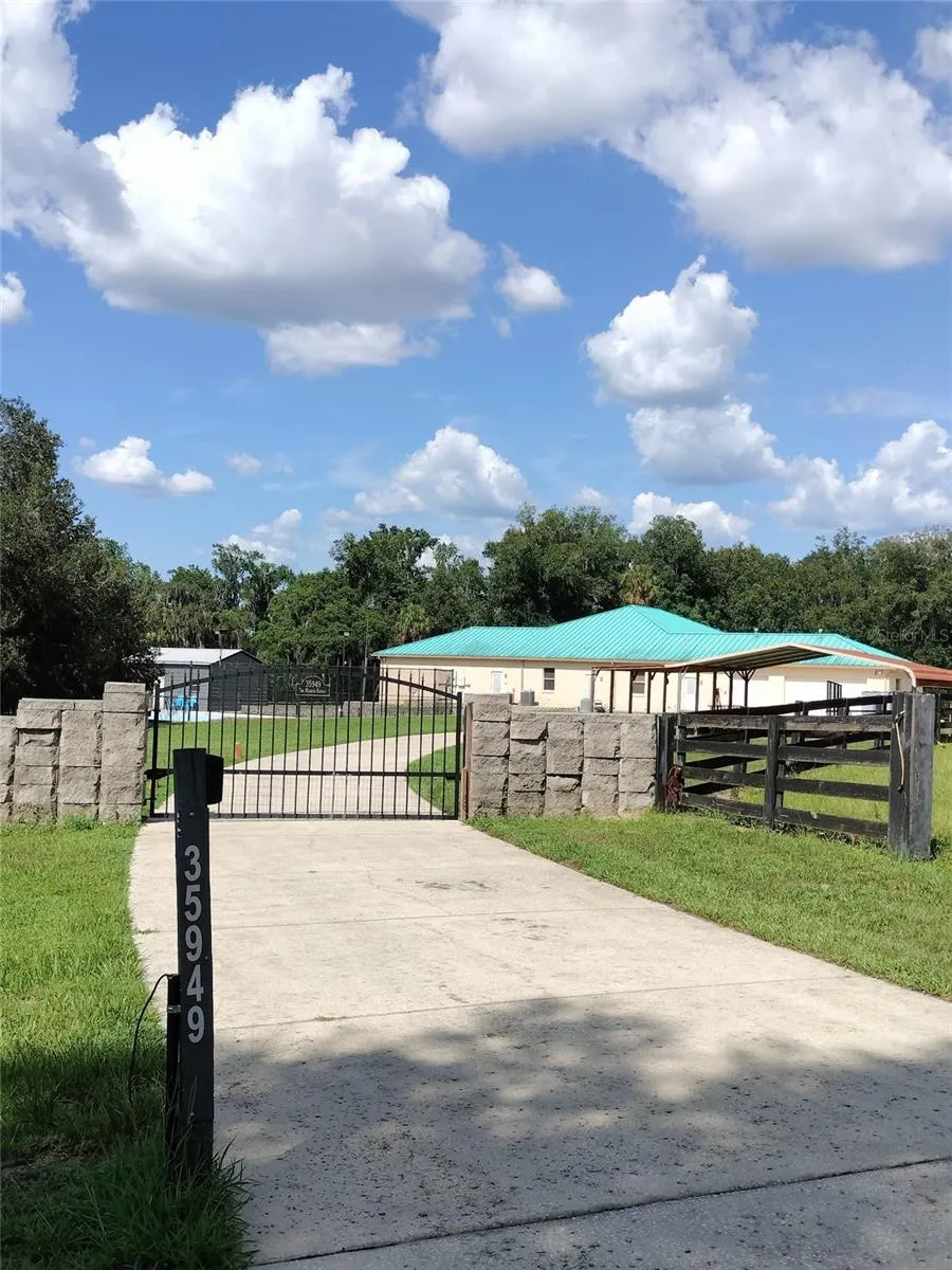 gated entrance