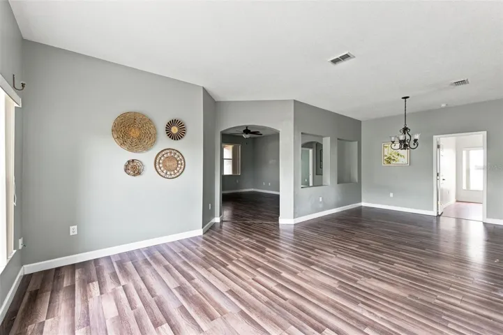 Open Living/Dining Room
