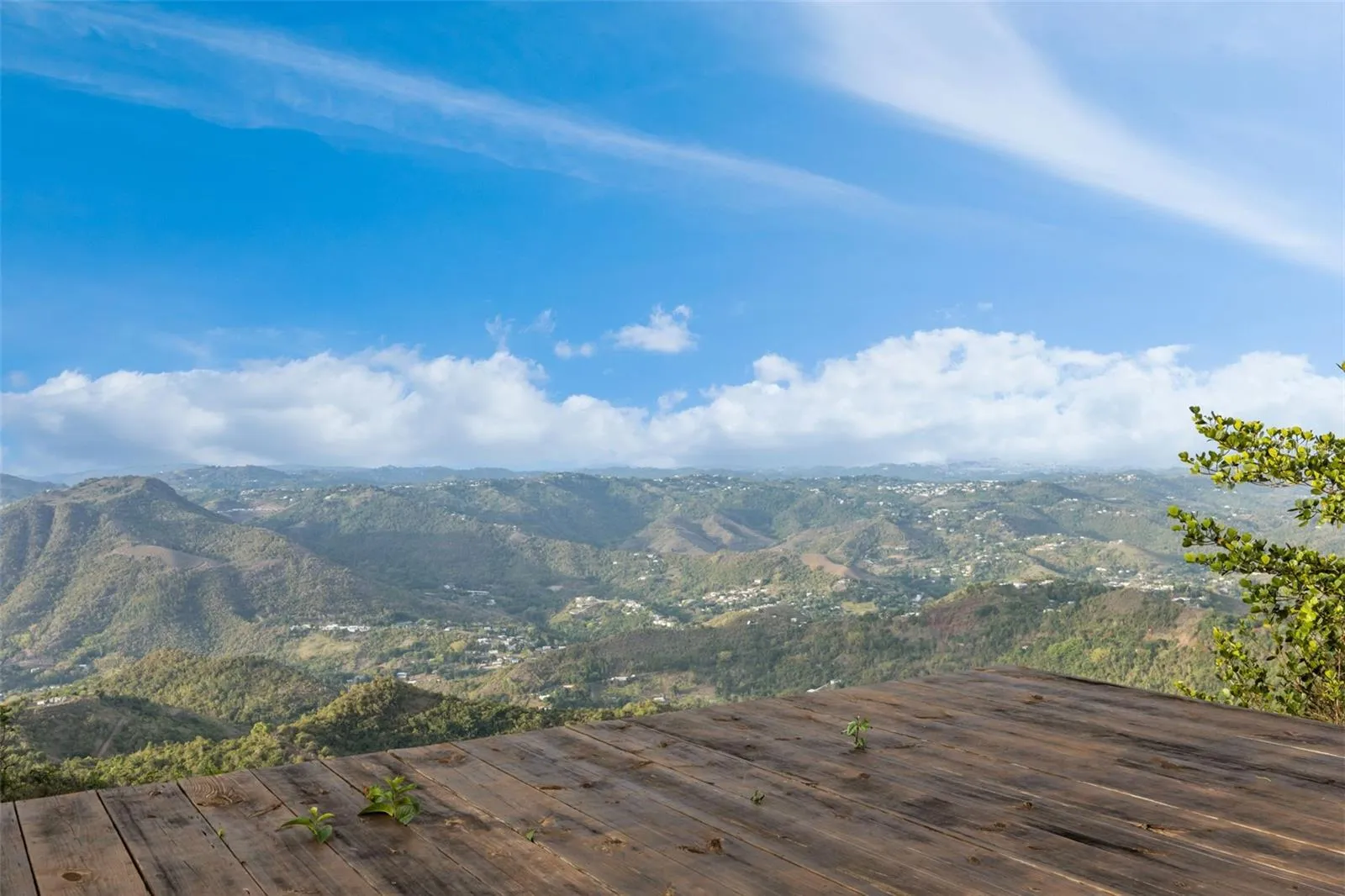 Panoramic Mountain and Valley Views from the Estates Highest Viewing Point - Cayey