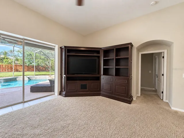 Build in entertainment center
