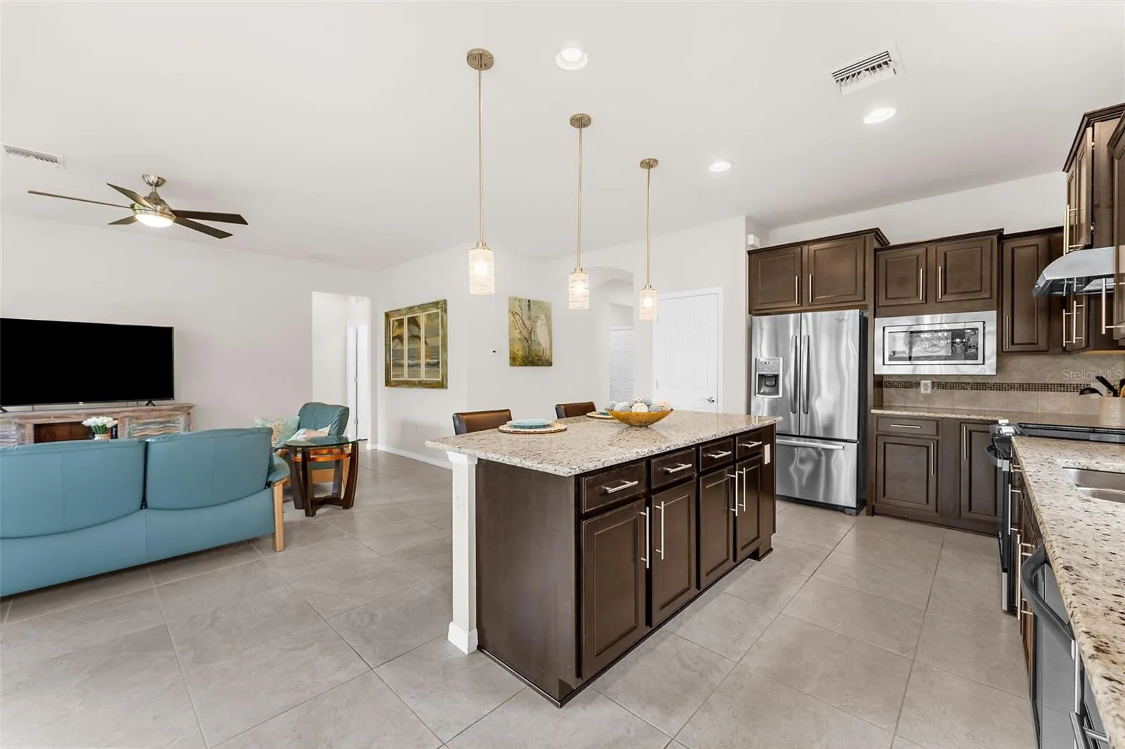 Tile floor