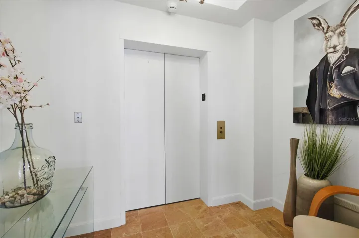 Elevator Entry Area