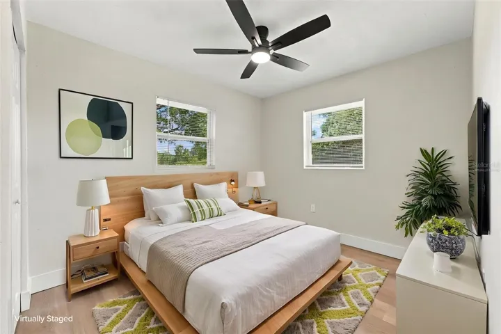 BEDROOM VIRTUALLY STAGED