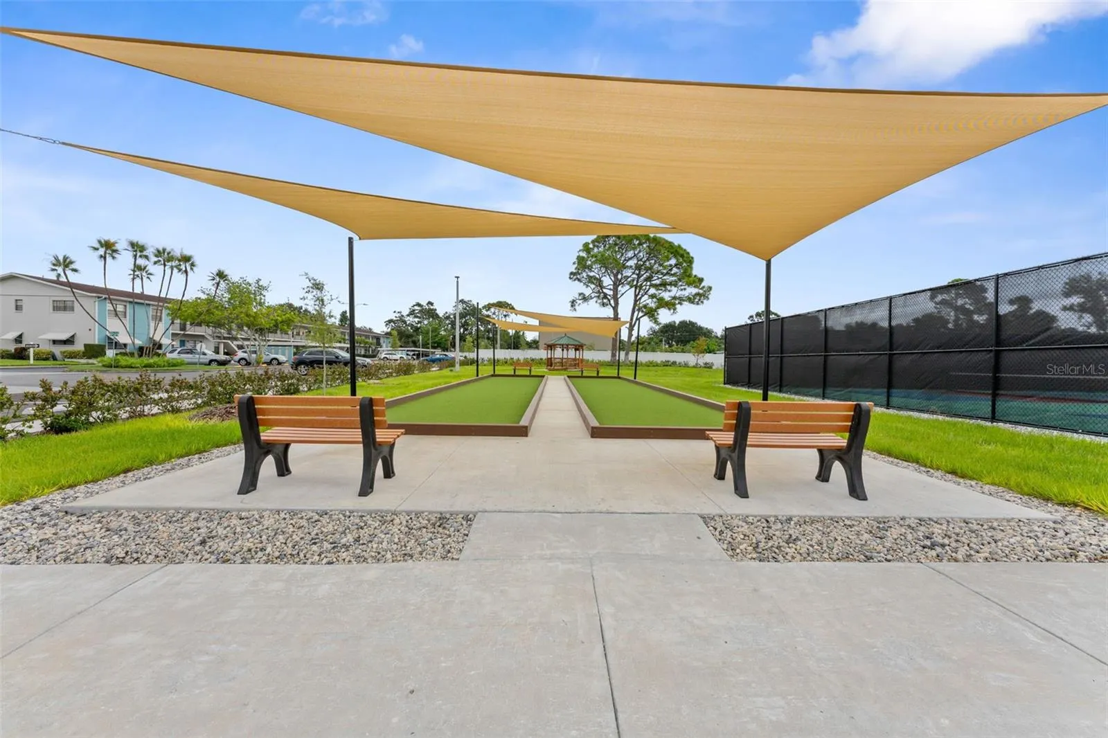 Bocce Ball courts