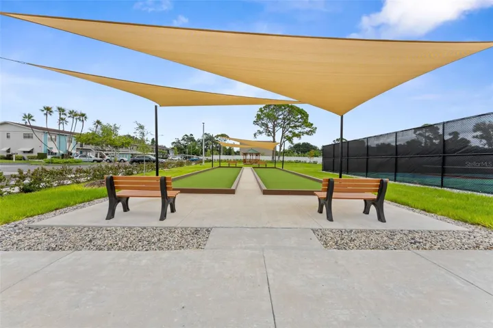 Bocce Ball courts