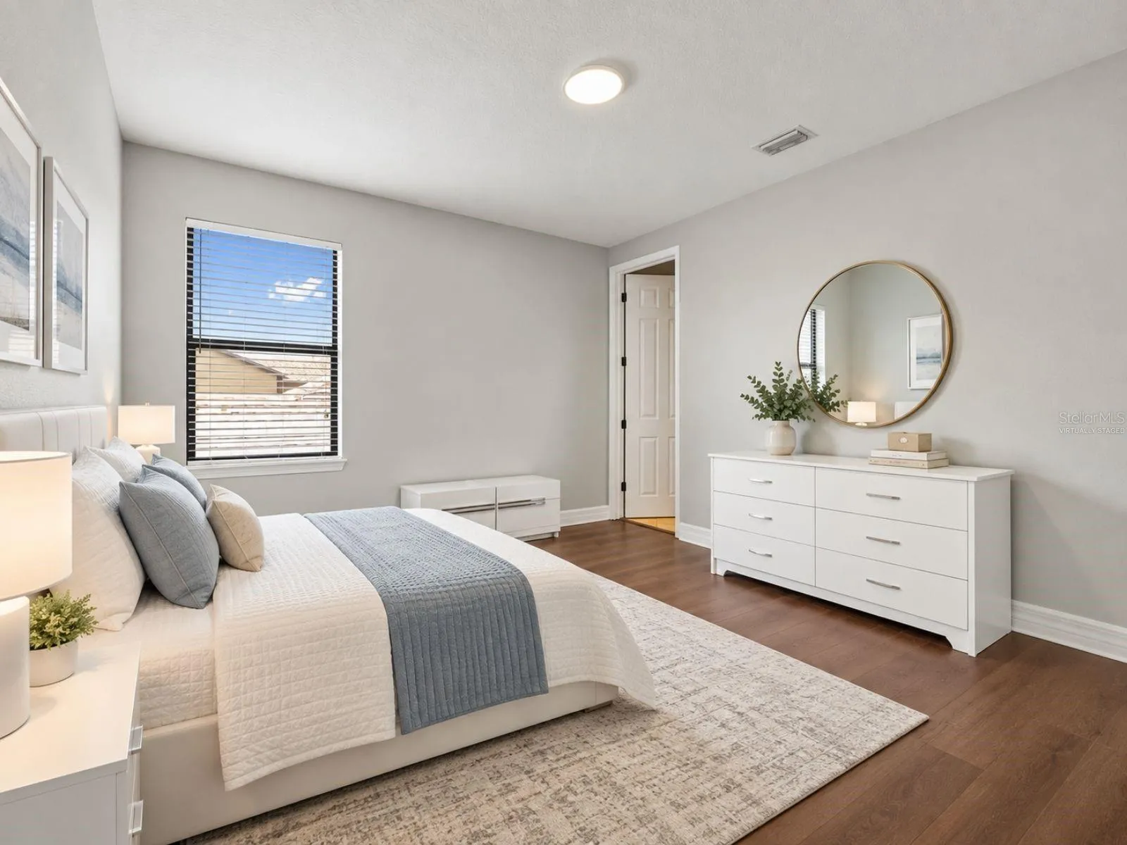 Virtually Staged-Bedroom Four