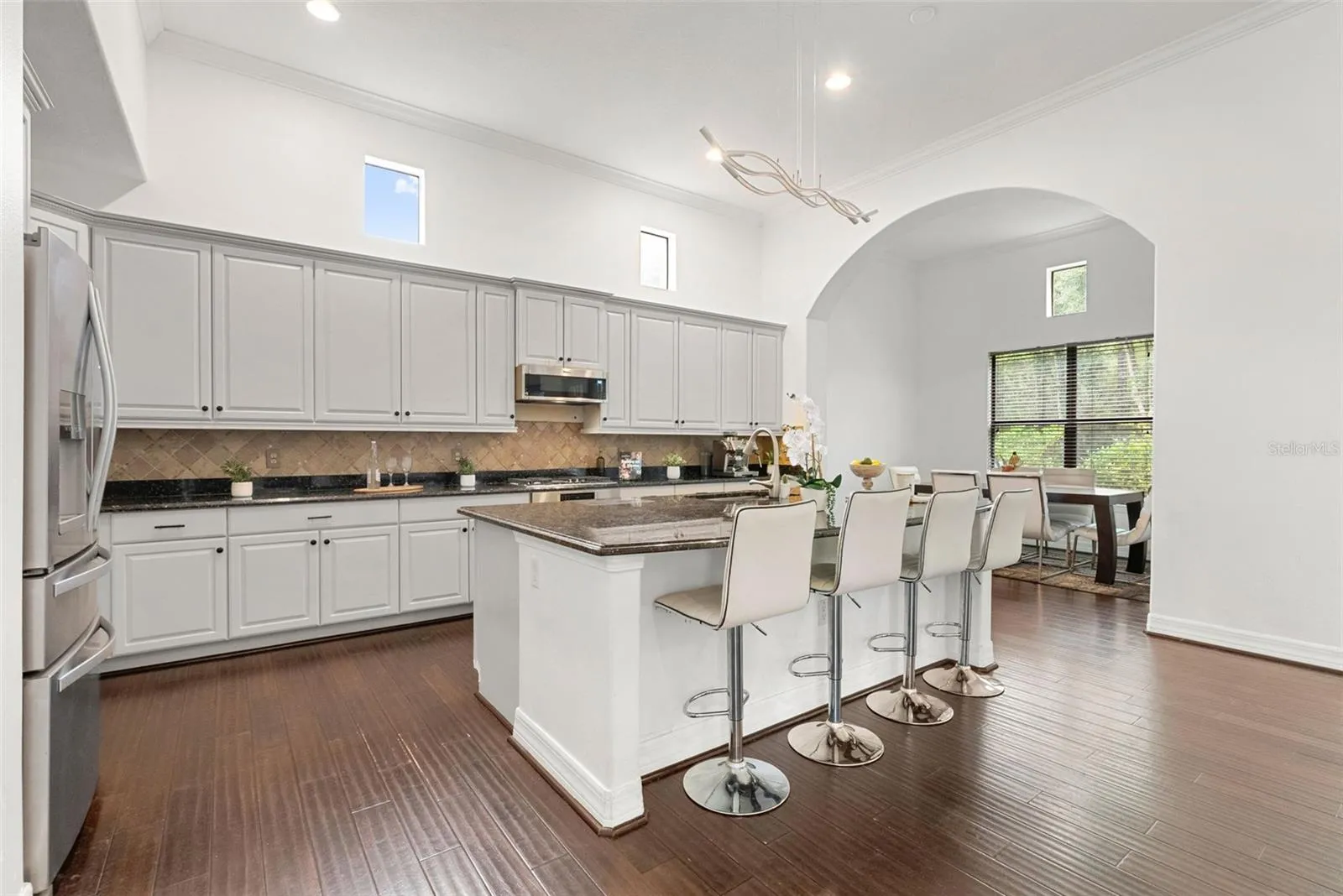 Kitchen-42' Gray Cabinets