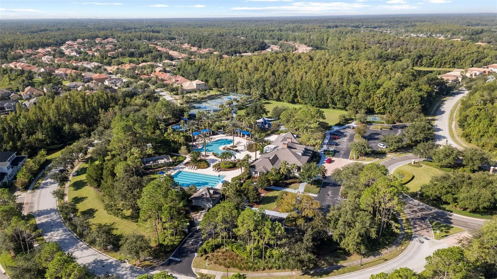 Aerial Of Amenities