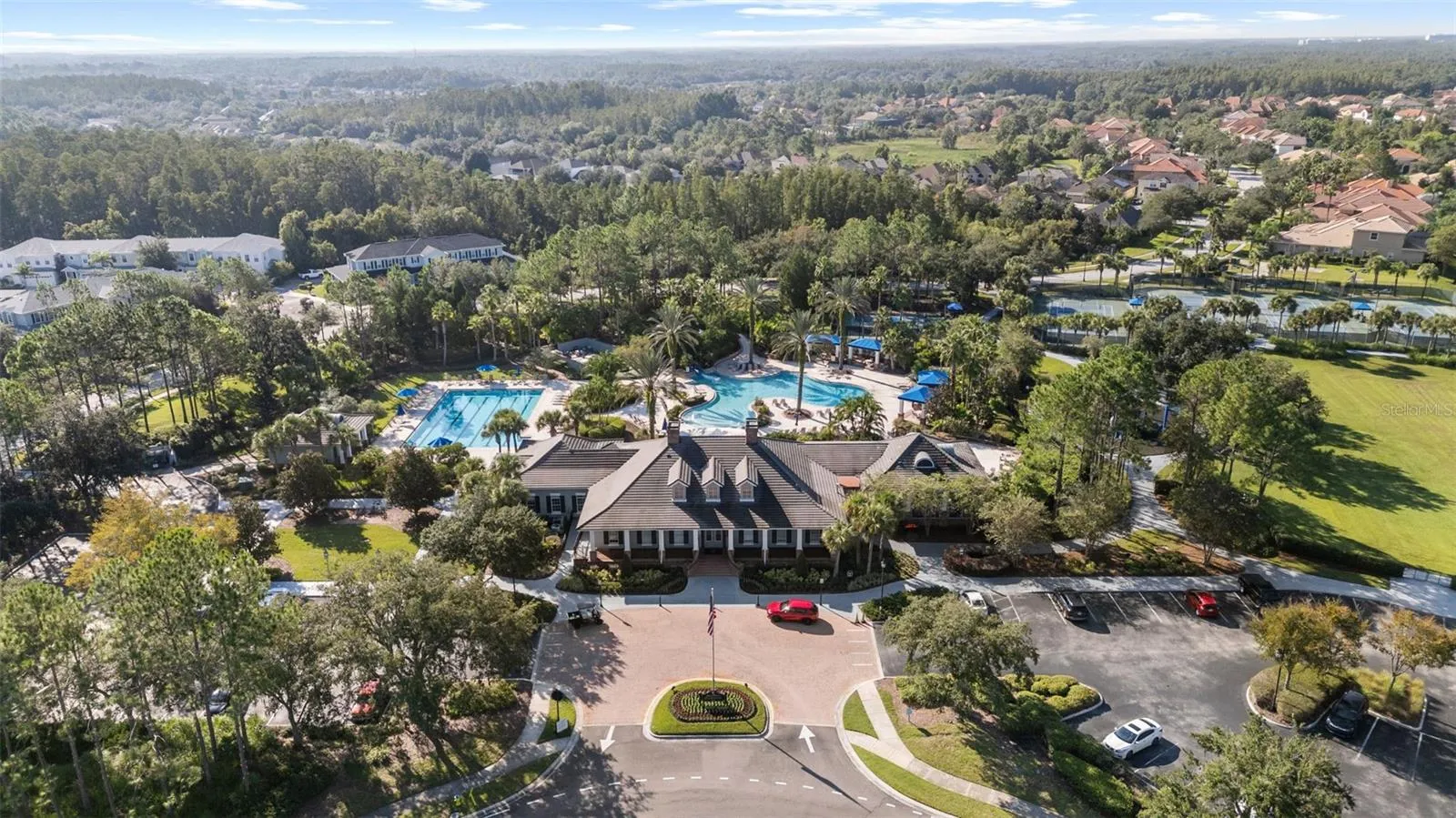 Aerial Of Amenities