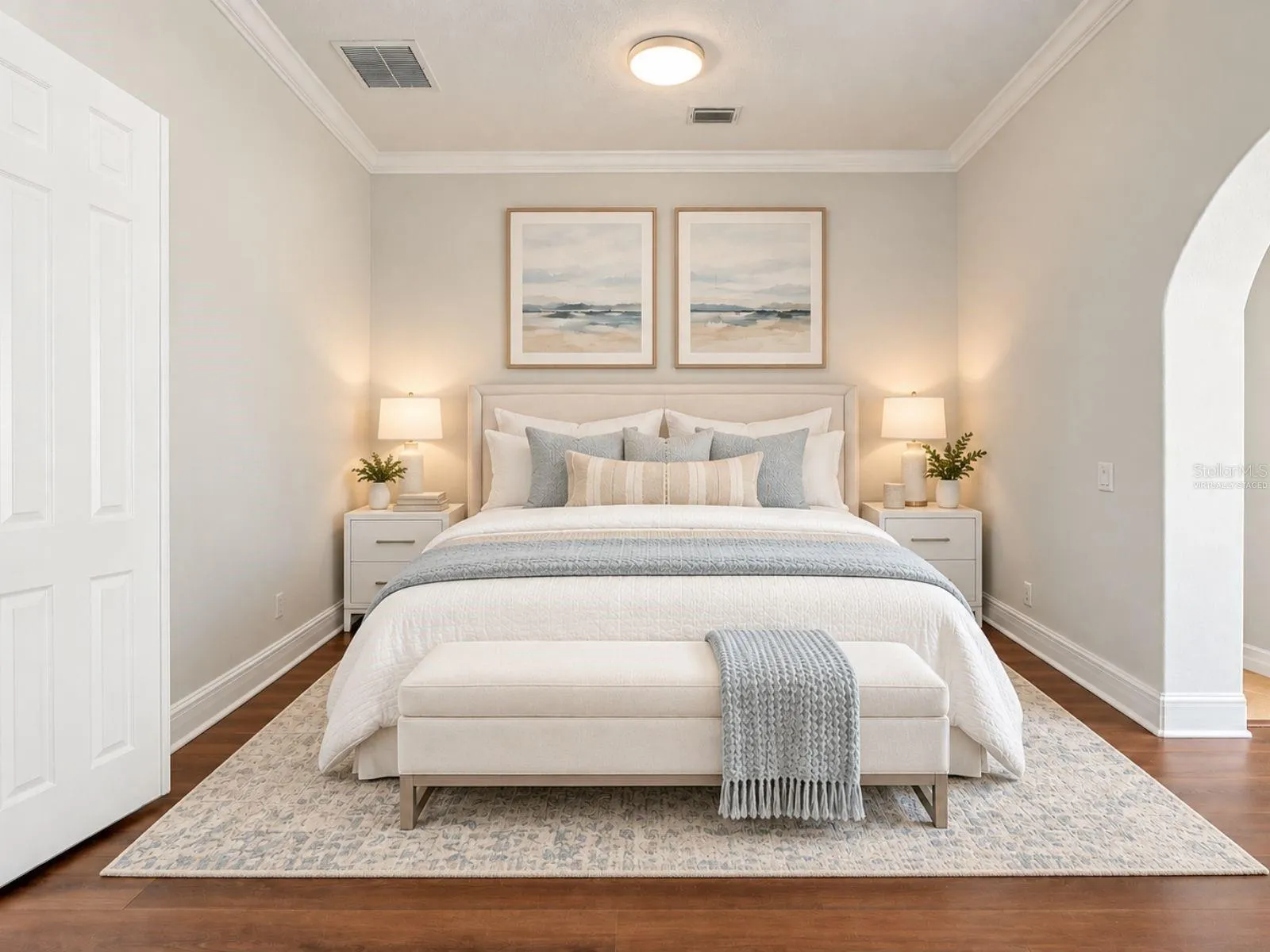Virtually Staged-Primary Bedroom