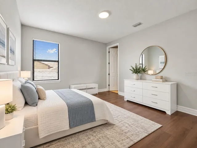 Virtually Staged-Bedroom Four