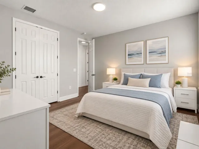 Virtually Staged-Bedroom Four
