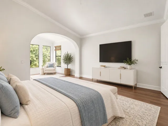 Virtually Staged-Primary Bedroom