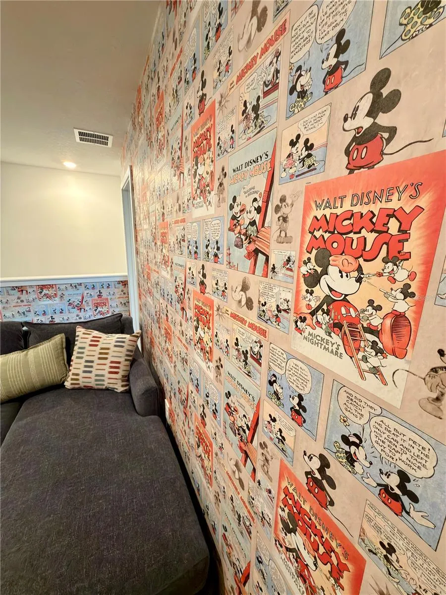 Magic is on the walls of this beautiful house