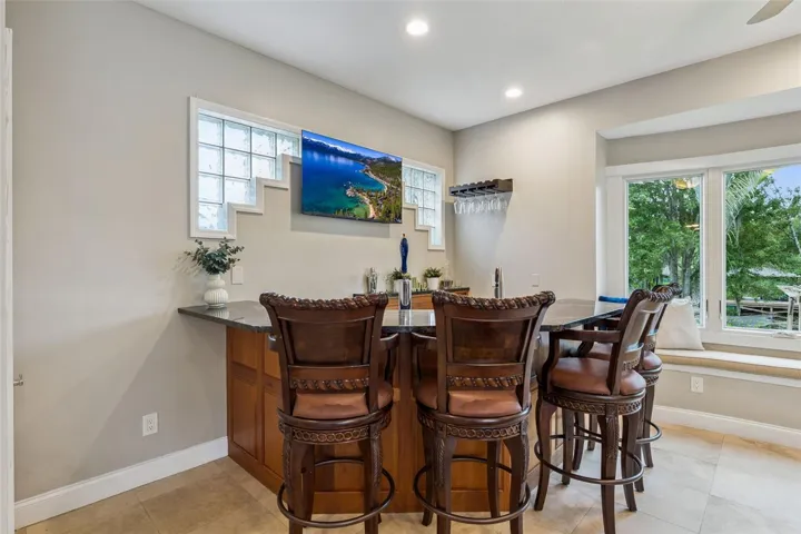 Wet Bar in Game Room