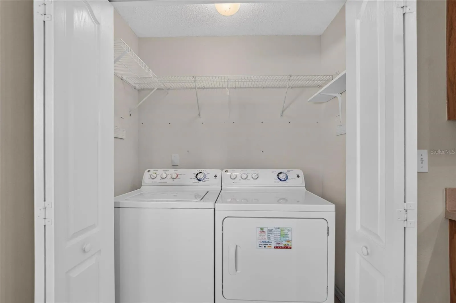 Laundry closet