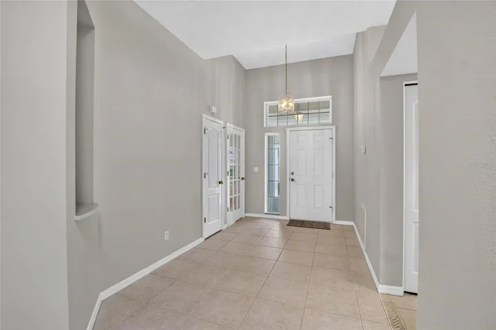 Large entry foyer