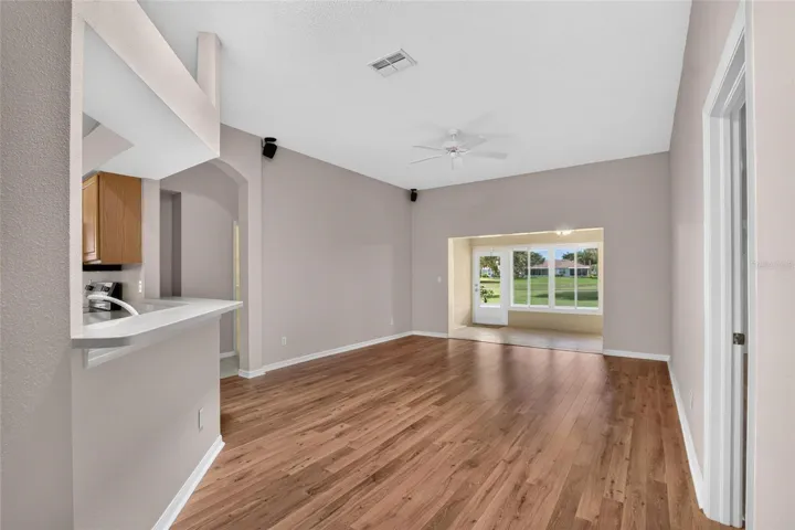Living room and Florida room beyond