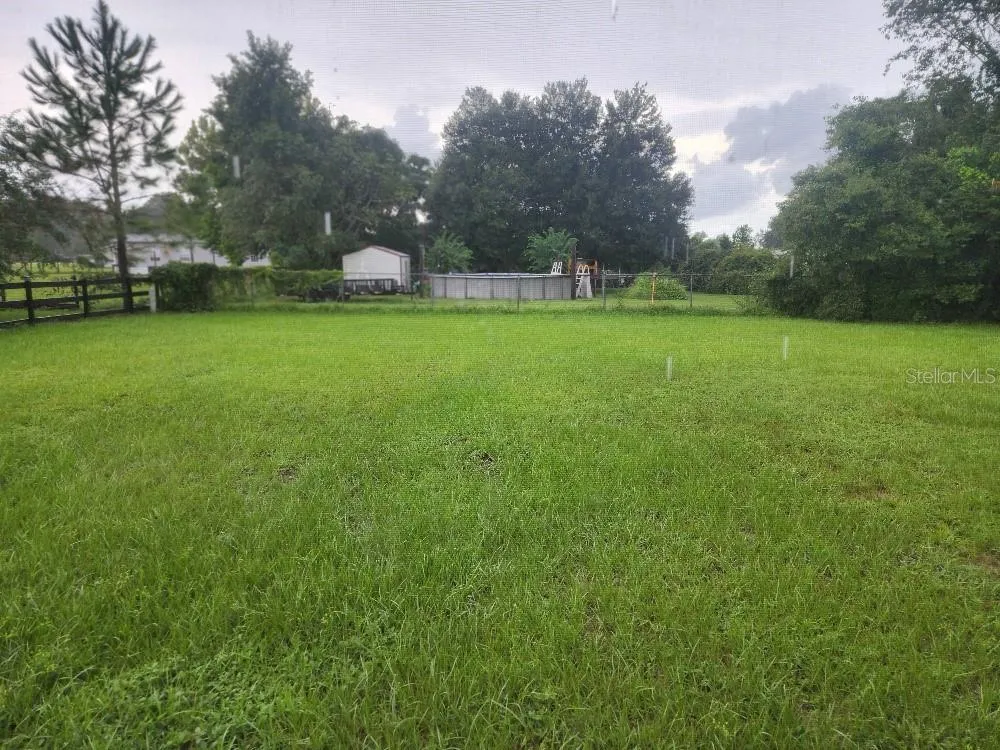 Rear yard