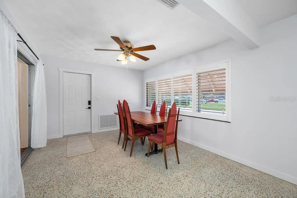This space is currently used as a Dining Room - another option could be a Family Room - Pedestrian Door to Garage