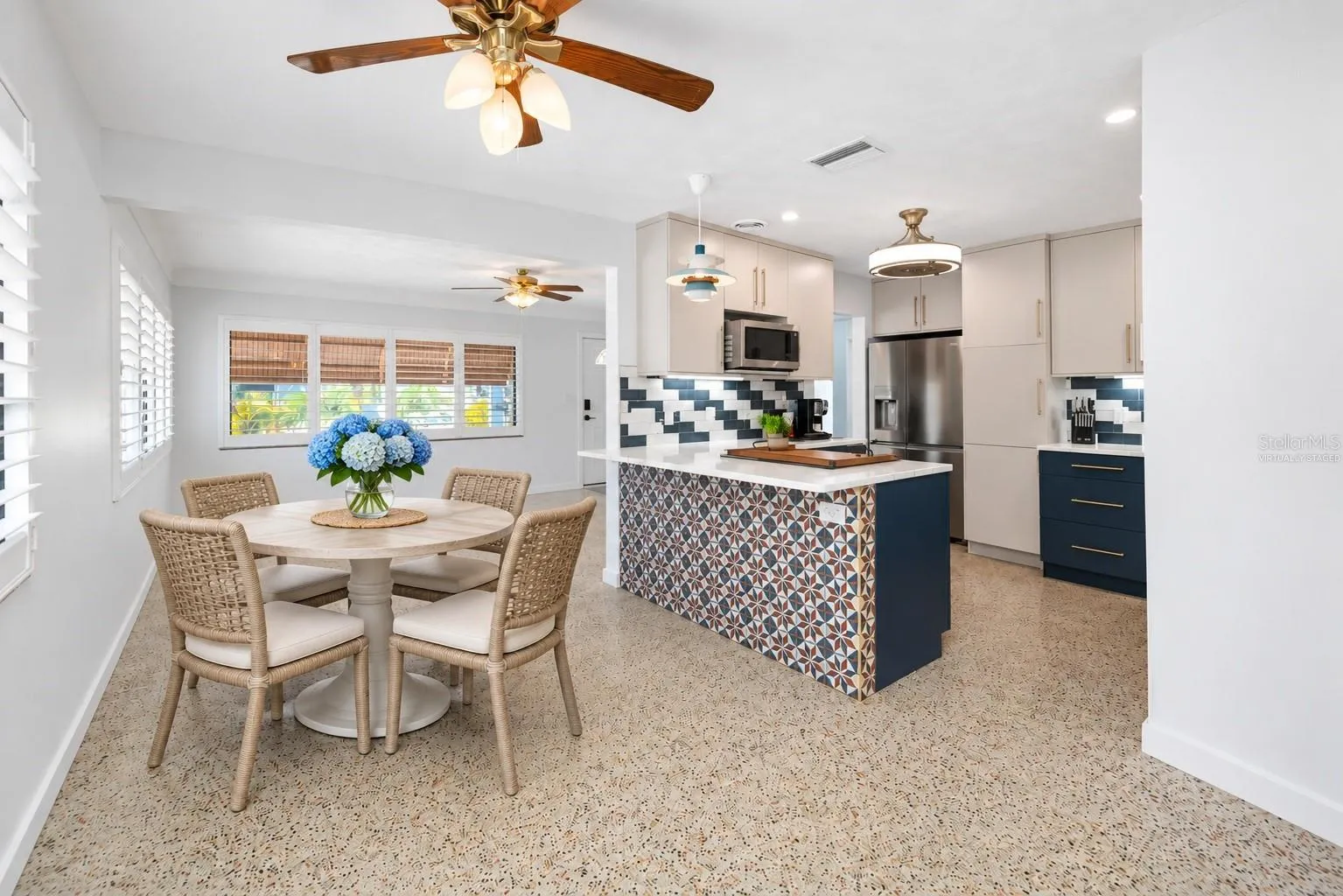 Virtually Staged - Plenty of room for a dinette table