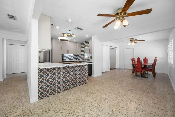 Breakfast Bar - Room for Bar Stools