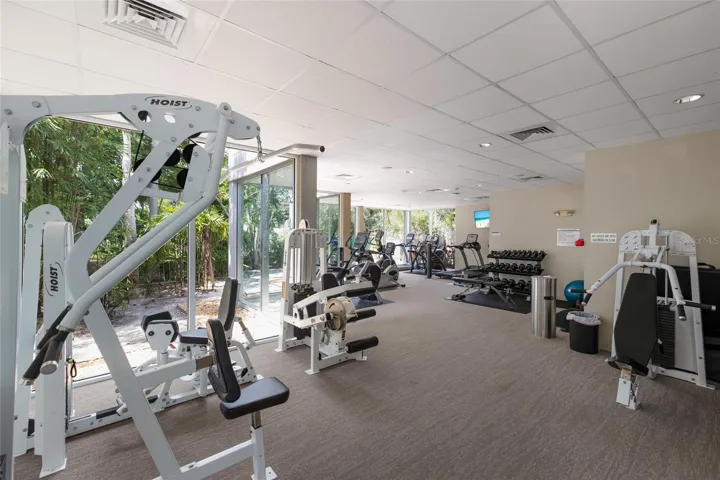Brand new fitness center