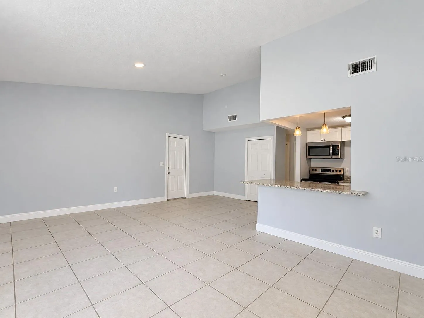 Living and dining area