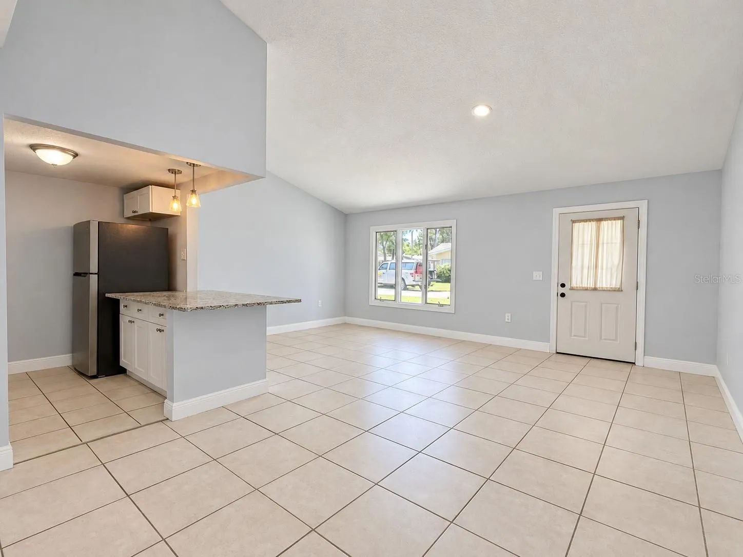 Living and dining area