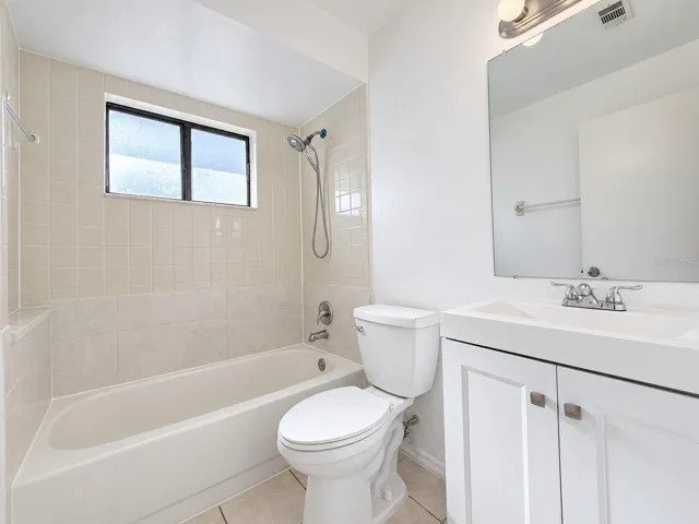 Half hallway bathroom