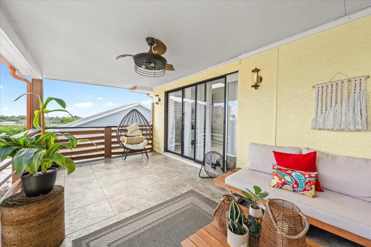 Balcony off Kitchen