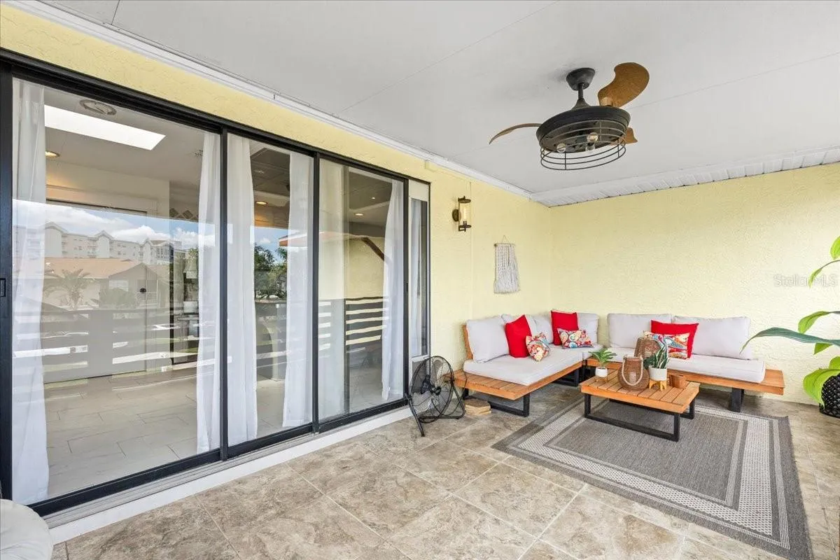 Balcony off Kitchen