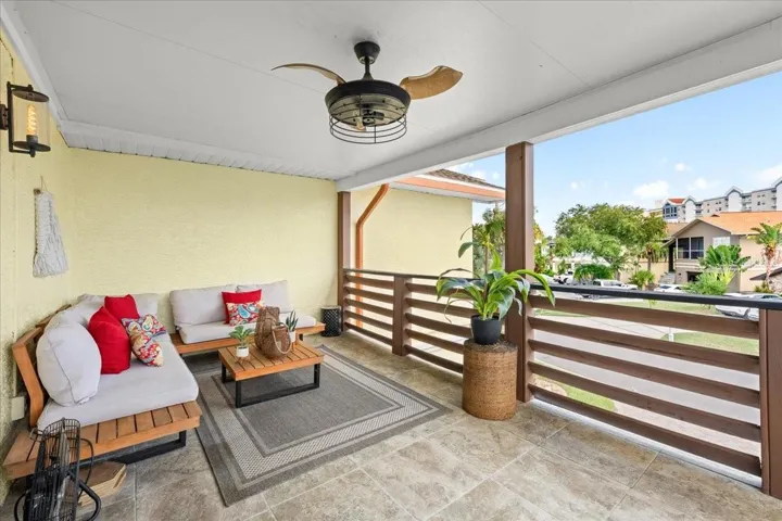 Balcony off Kitchen