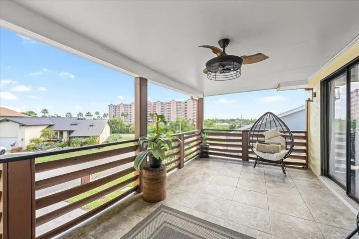 Balcony off Kitchen