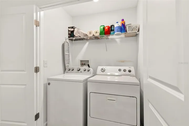 Laundry closet