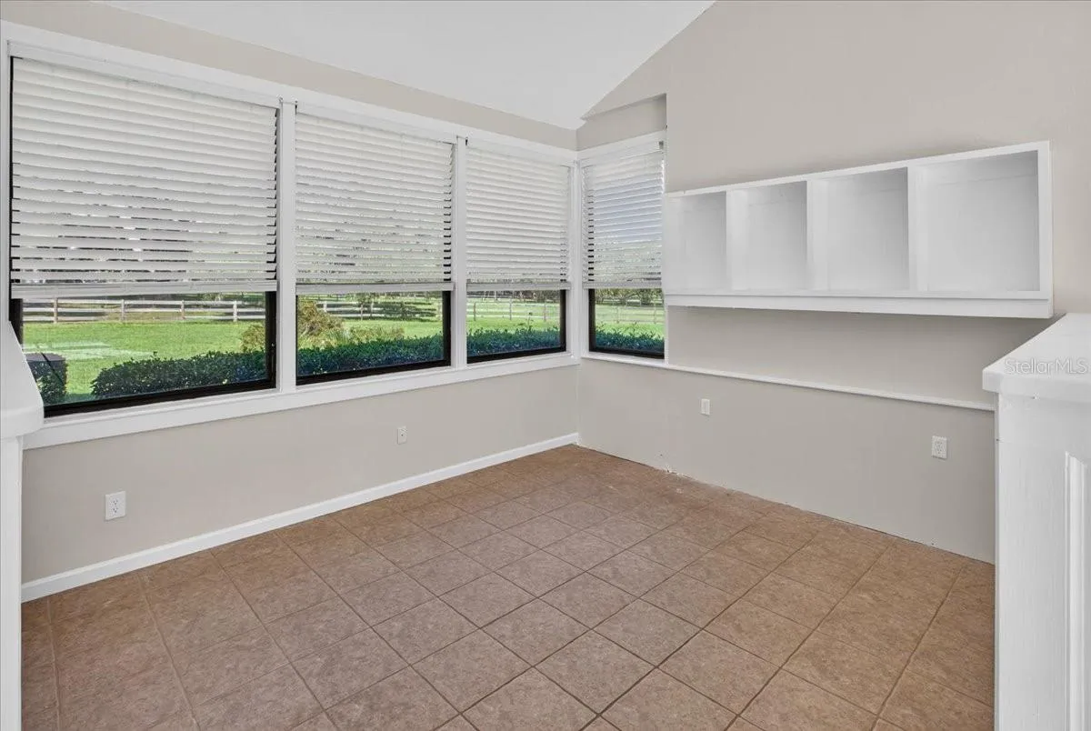 Sunken Den with Built ins