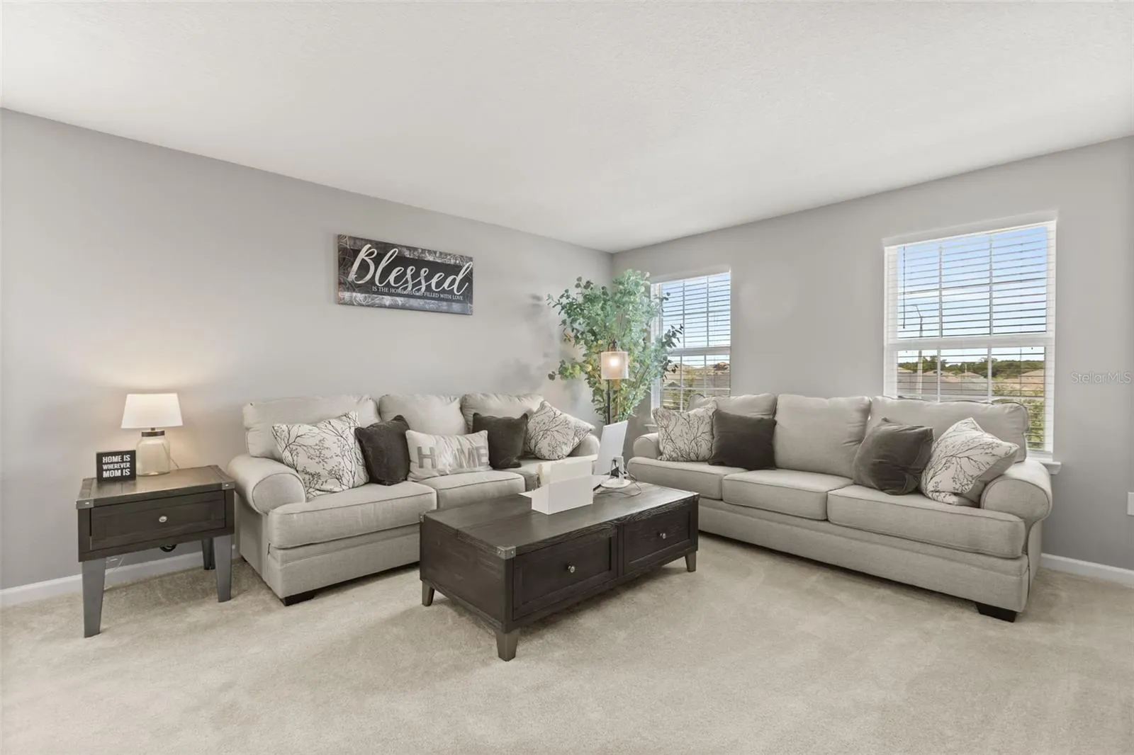 Loft area.