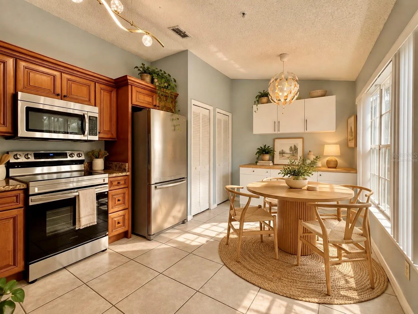 Kitchen Virtually Staged