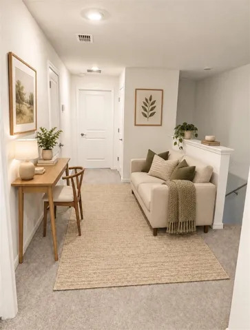 Loft/Office/Study (virtually staged)