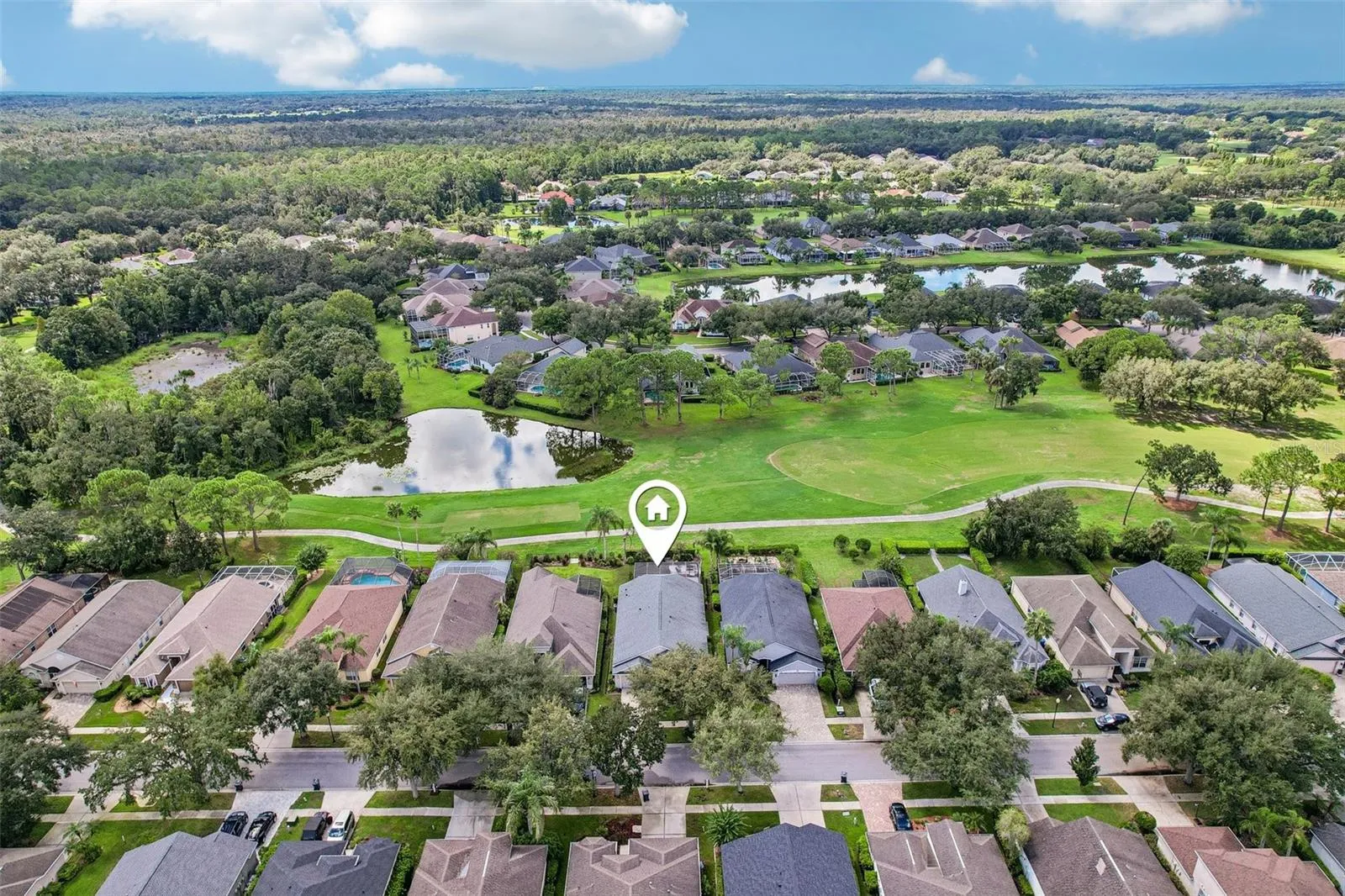 Ariel View of River Hills
