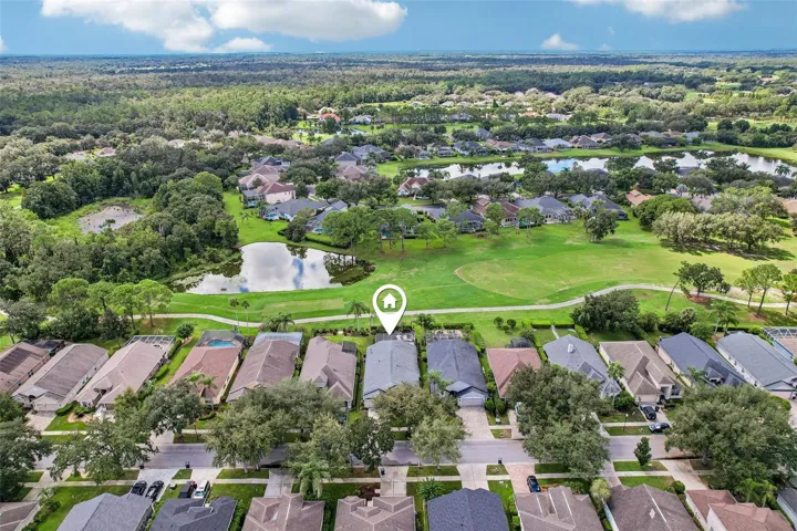 Ariel View of River Hills